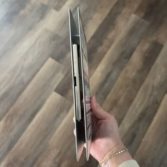 White Coat Medical Edition Clipboard Foldable Metal Hinge Conversion EKG QRS - Picture 3 of 6